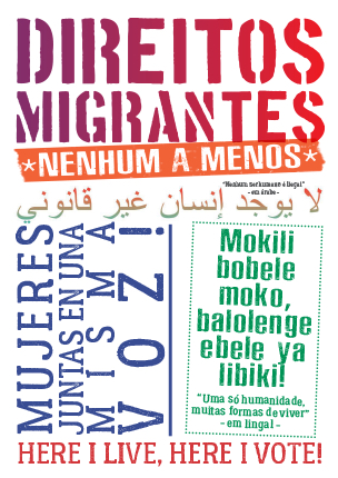 Exposição Direitos Migrantes: nenhum a menos